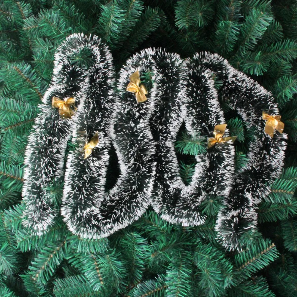 Christmas Tinsel Garland Artif - Led Fairy String Lights recensione e prezzo
