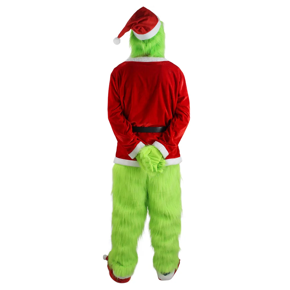 Merry Christmas Grinch Cosplay - Santa Hat Plush recensione e prezzo
