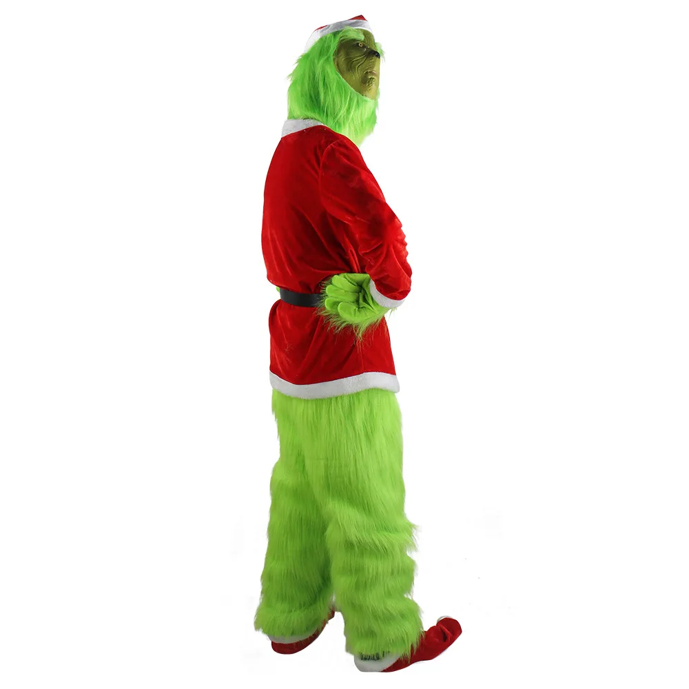Merry Christmas Grinch Cosplay - Santa Hat Plush recensione e prezzo