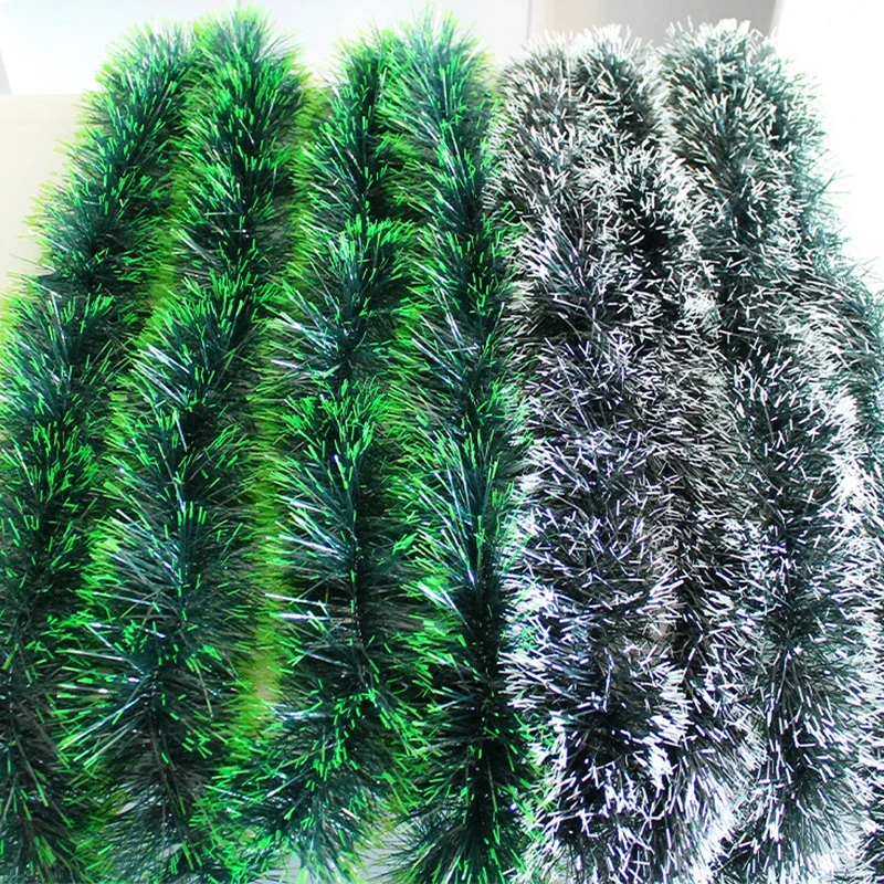 2/40m Christmas Tinsel Ribbons - Tinsel Garland Decoration recensione e prezzo