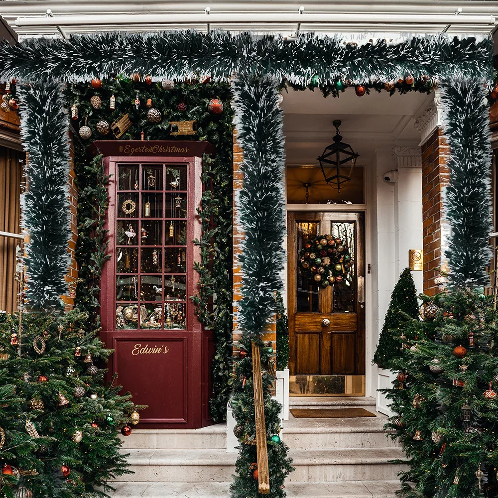 2/40m Christmas Tinsel Ribbons - Tinsel Garland Decoration recensione e prezzo