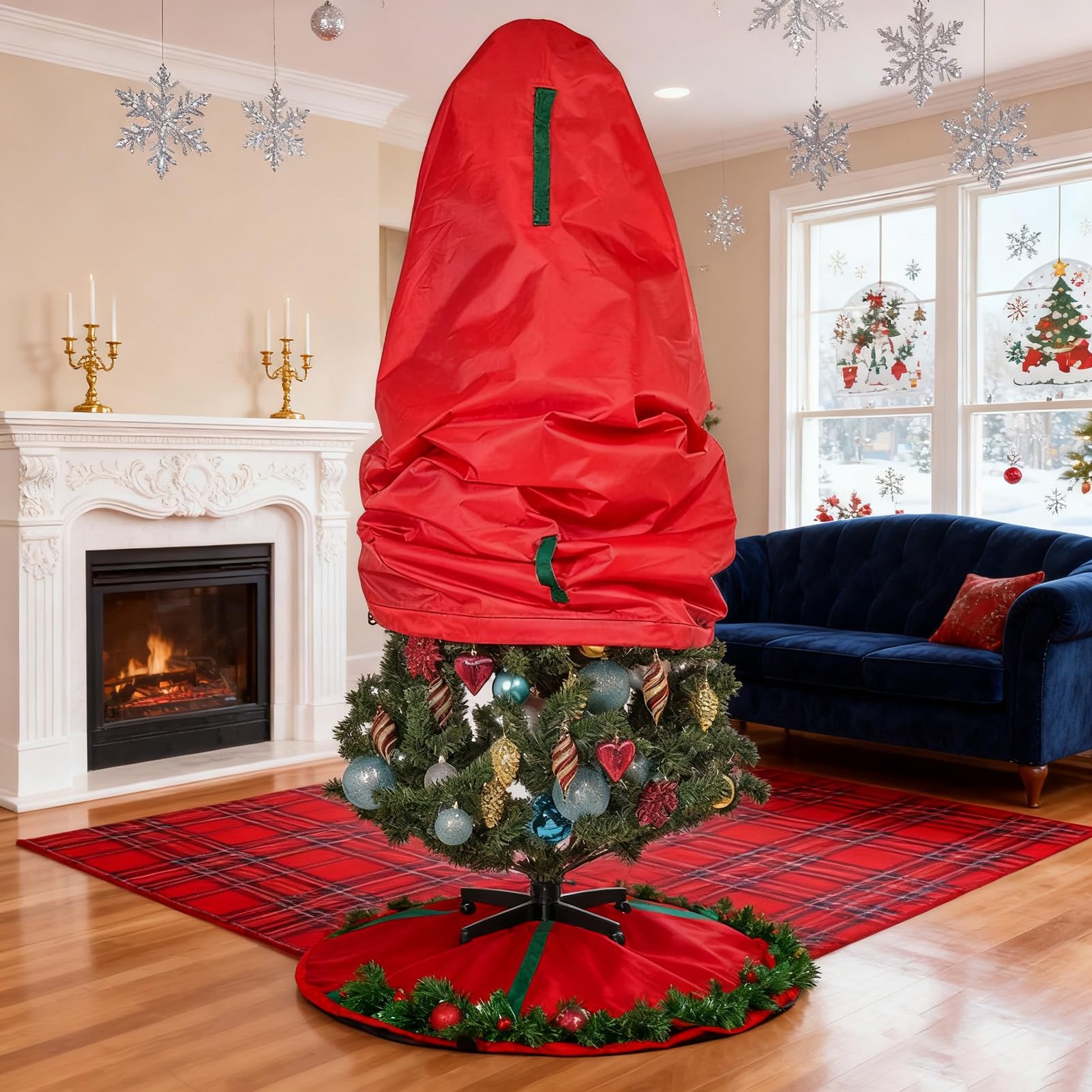 Upright Christmas Tree Storage - Christmas Tree Artificial recensione e prezzo