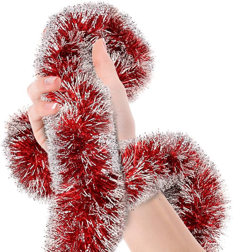 2M Christmas Metallic Streamer - Tinsel Garland Decoration recensione e prezzo