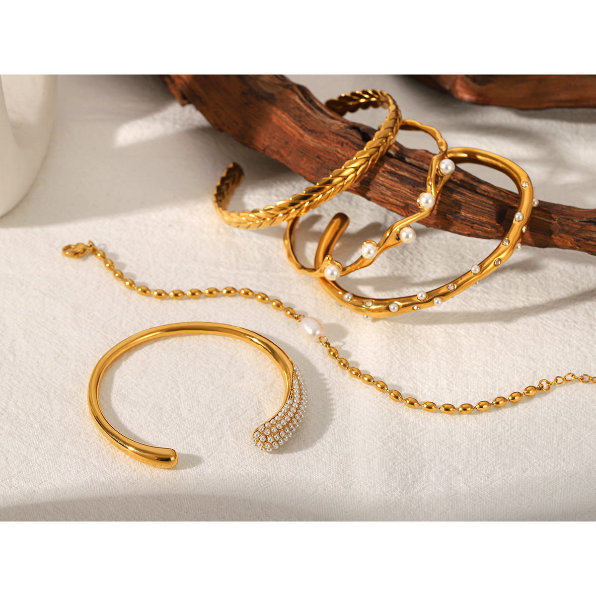18K Gold Plated Stainless Stee - Gift Box Wrap Set recensione e prezzo