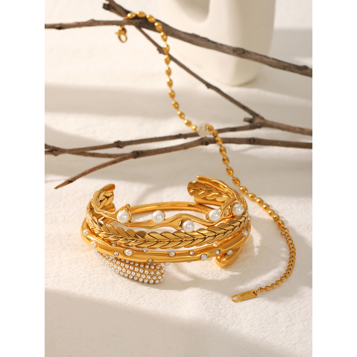 18K Gold Plated Stainless Stee - Gift Box Wrap Set recensione e prezzo