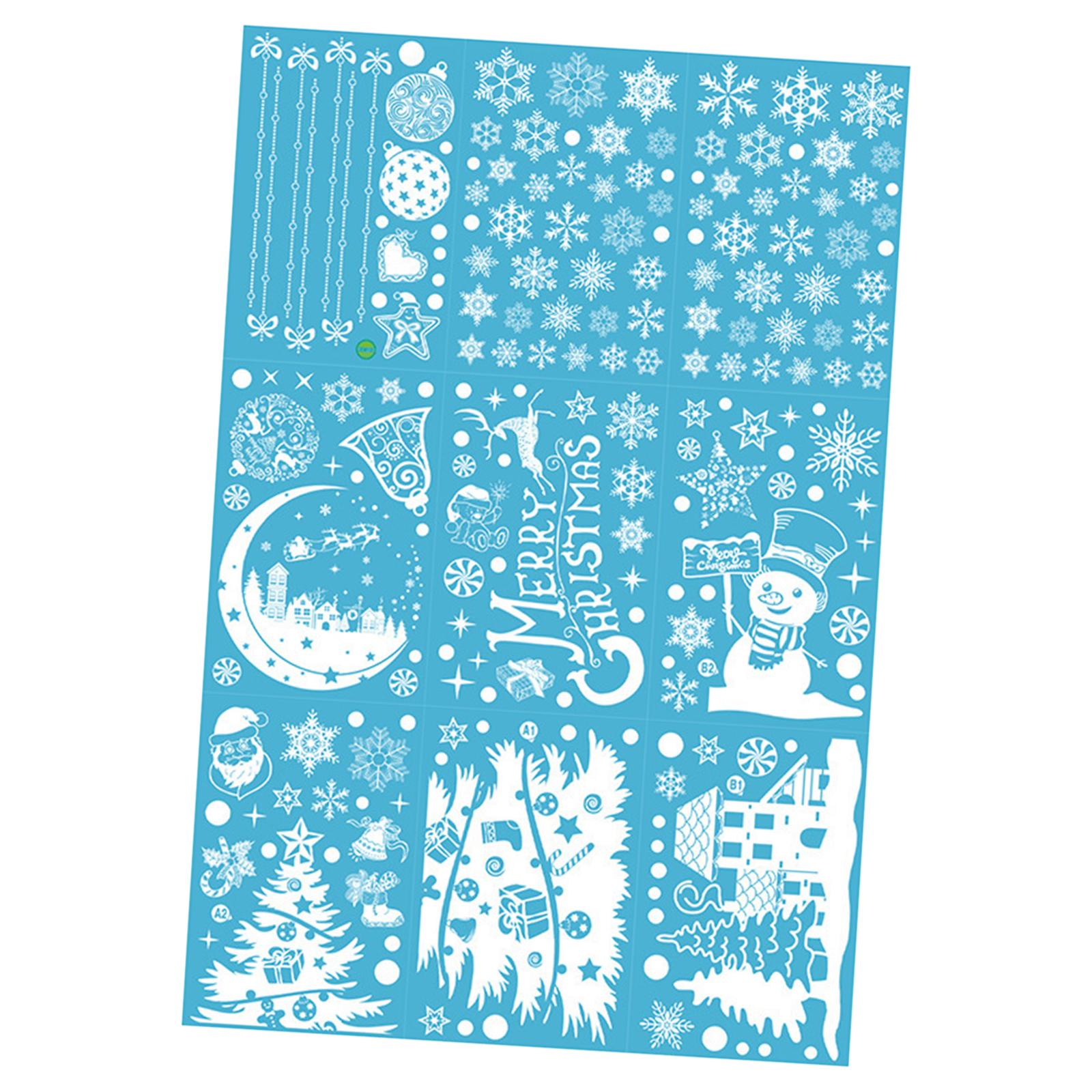 Christmas Decoration Window St - Snowflake Window Decal recensione e prezzo