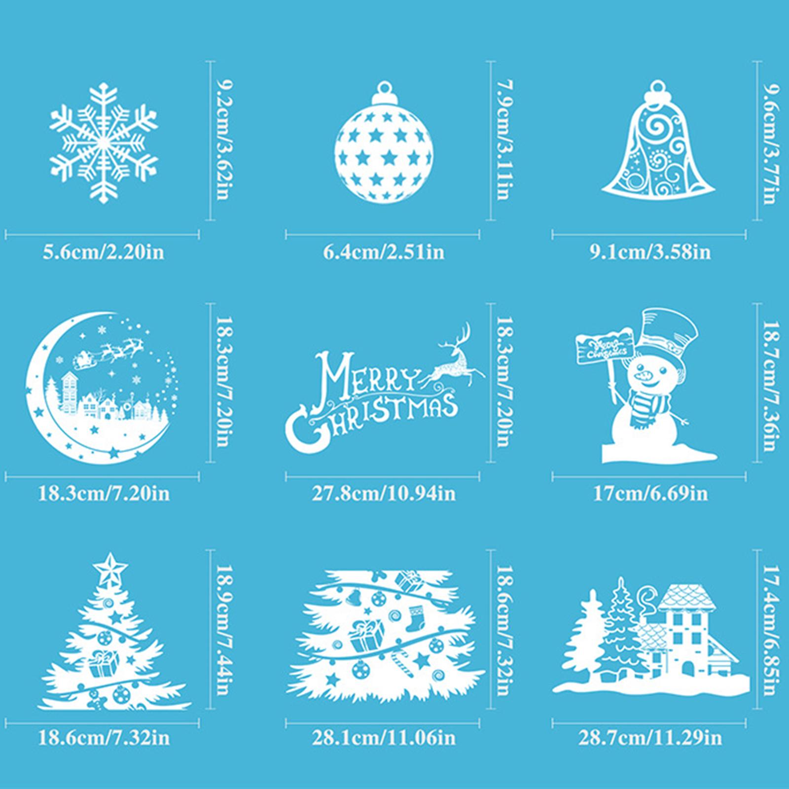 Christmas Decoration Window St - Snowflake Window Decal recensione e prezzo