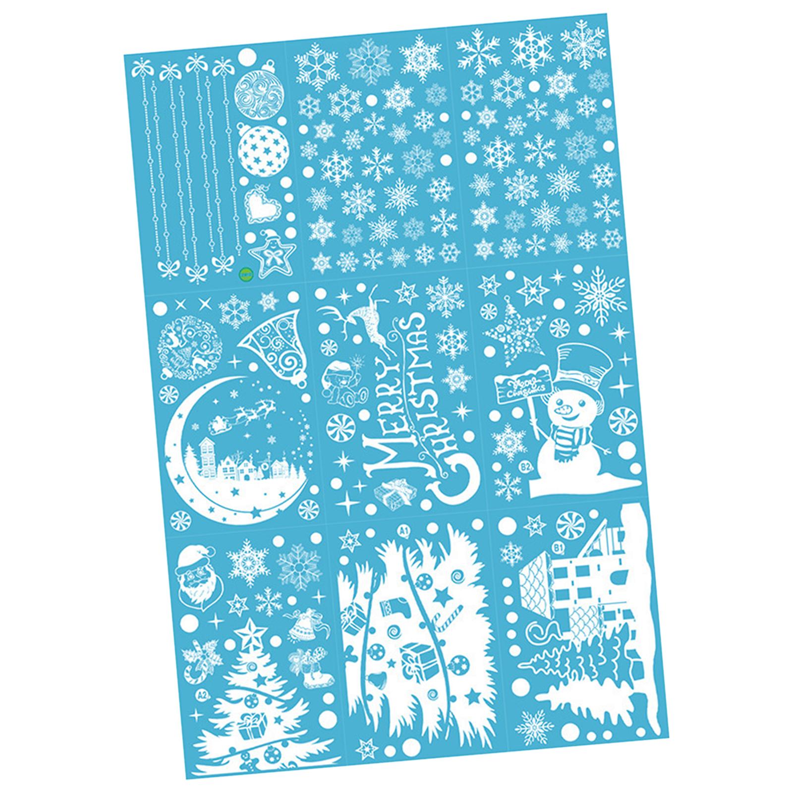 Christmas Decoration Window St - Snowflake Window Decal recensione e prezzo