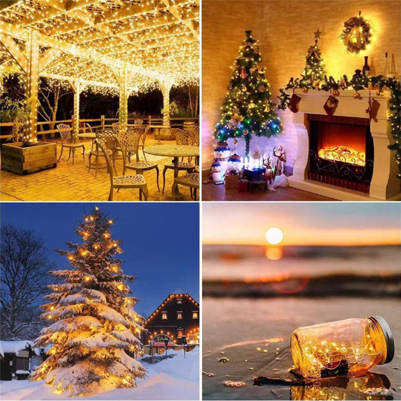 ONCE Solar Powered Lights 200  - Led Fairy String Lights recensione e prezzo