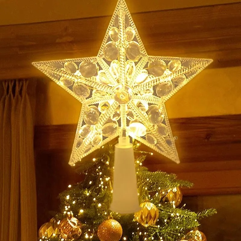 Glowing Christmas 15cm Tree To - Star Tree Topper recensione e prezzo
