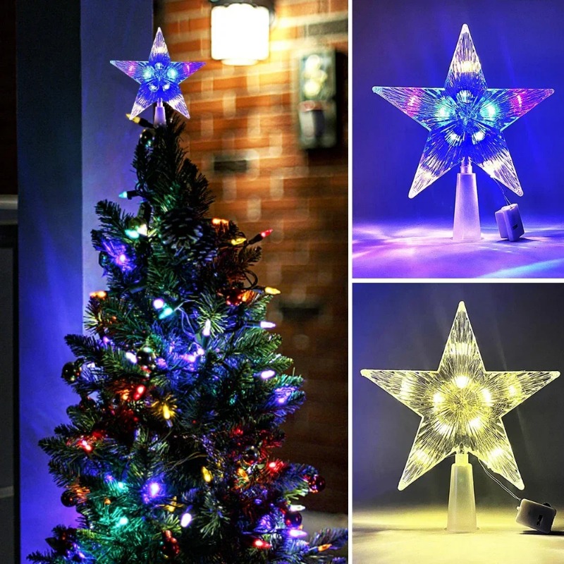 Glowing Christmas 15cm Tree To - Star Tree Topper recensione e prezzo