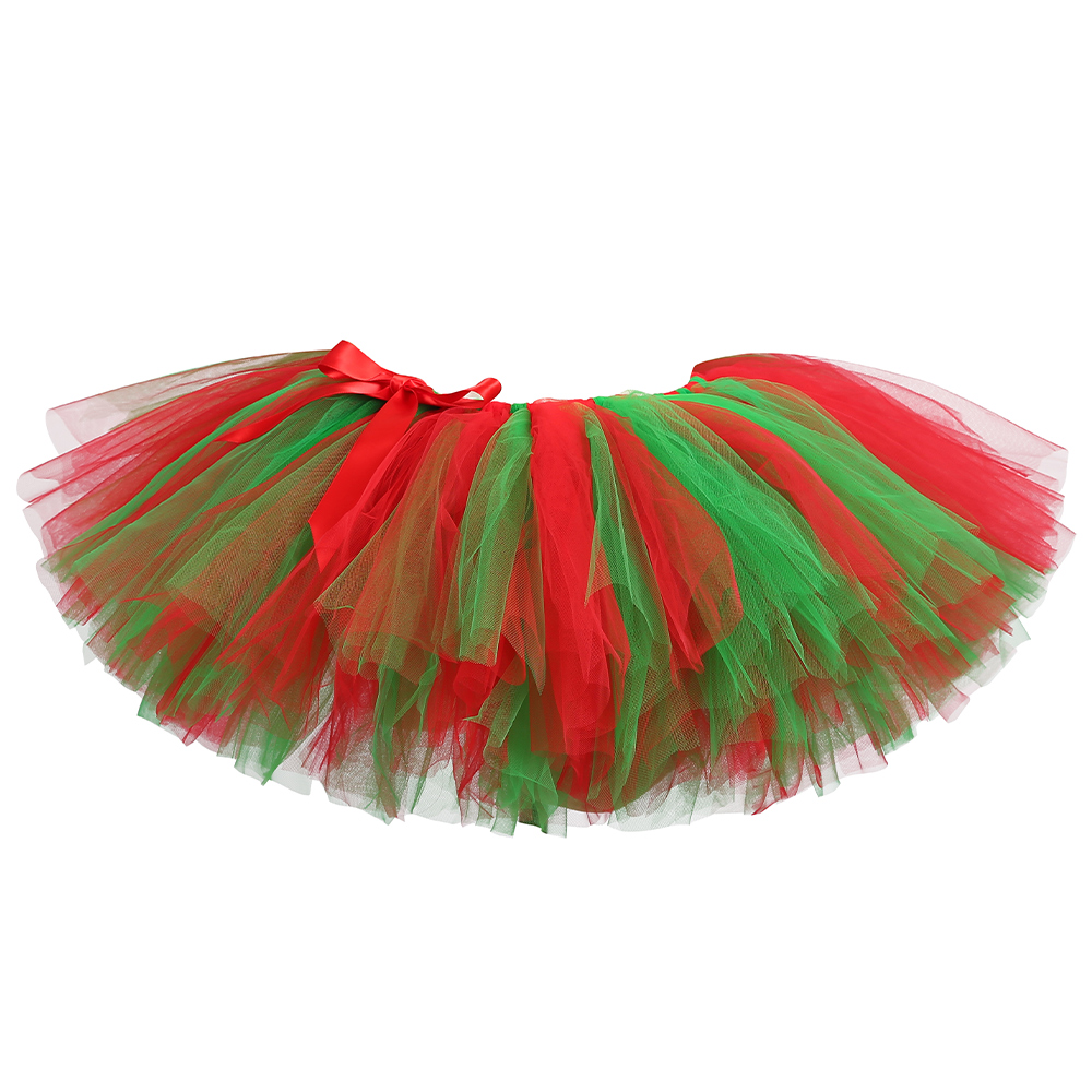 Girls Christmas Elf Tutu Skirt - Elf Costume Christmas recensione e prezzo