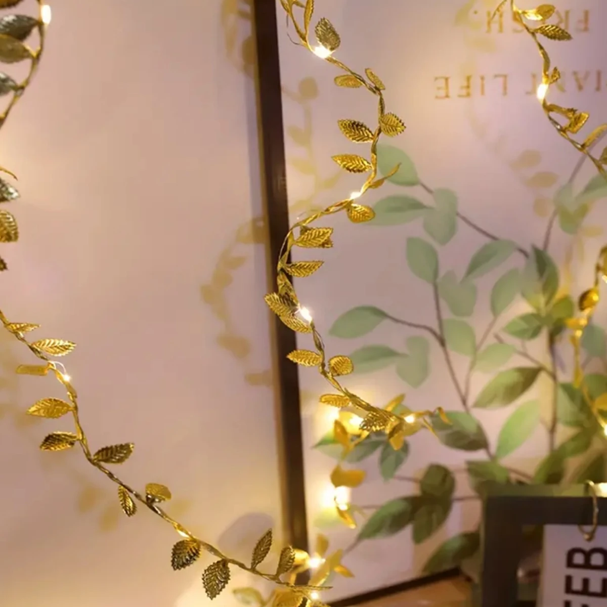 LED Golden Leaves String Light - Led Fairy String Lights recensione e prezzo