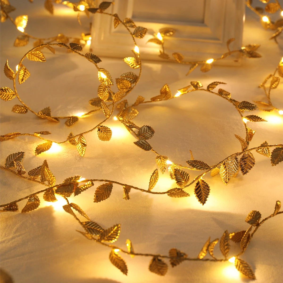 LED Golden Leaves String Light - Led Fairy String Lights recensione e prezzo