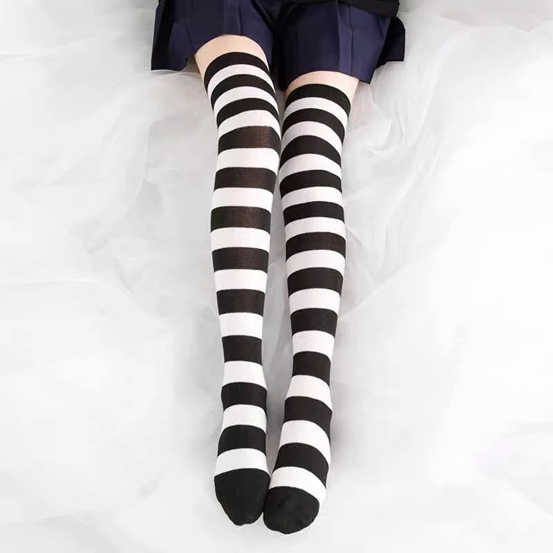 Cute Pink Blue Lolita Striped  - Christmas Stocking Hanging recensione e prezzo