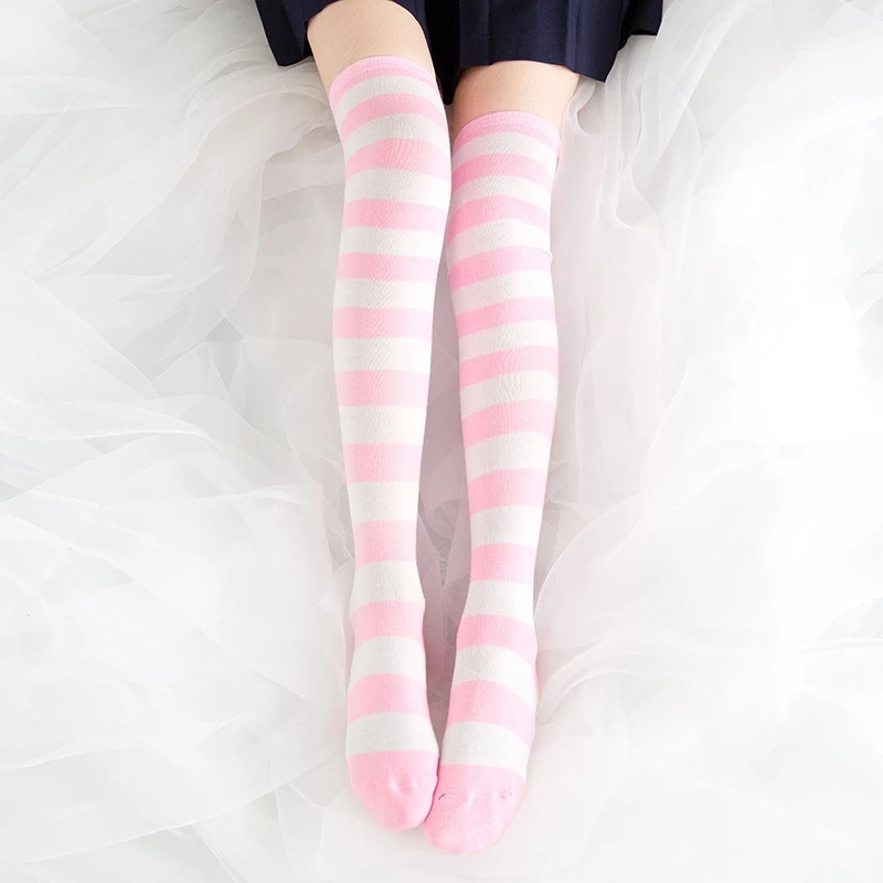 Cute Pink Blue Lolita Striped  - Christmas Stocking Hanging recensione e prezzo