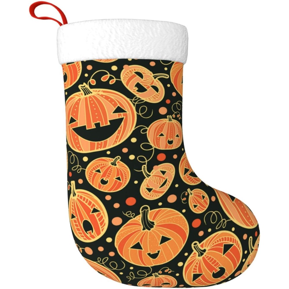 Halloween Pumpkin Christmas St - Christmas Stocking Hanging recensione e prezzo