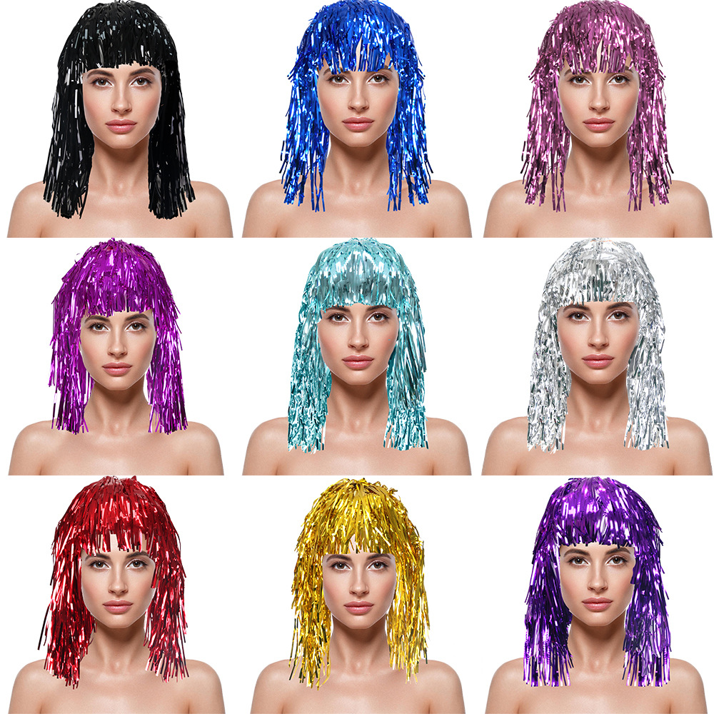 Cosplay Disco Wig Foil Tinsel  - Tinsel Garland Decoration recensione e prezzo