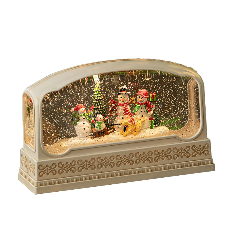 Rectangular Resin Snow Globe M - Snow Globe Musical recensione e prezzo