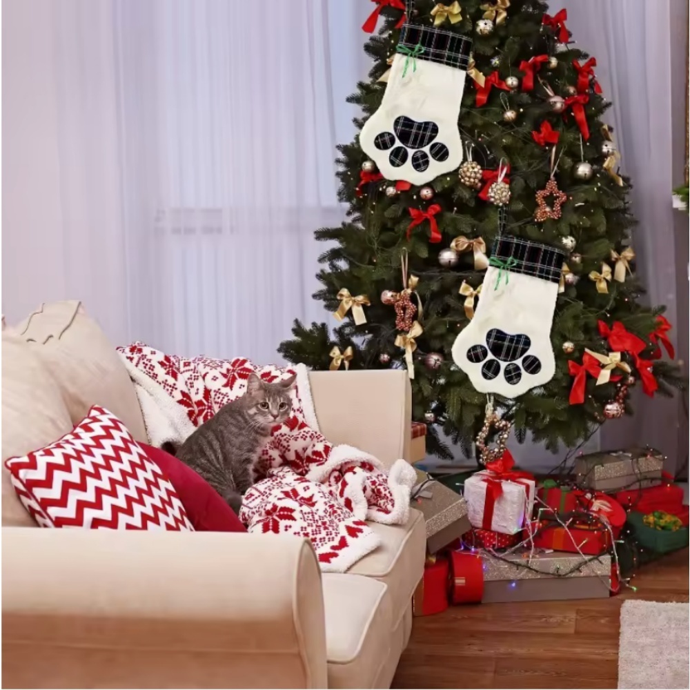 Christmas Socks New Year Decor - Christmas Stocking Hanging recensione e prezzo