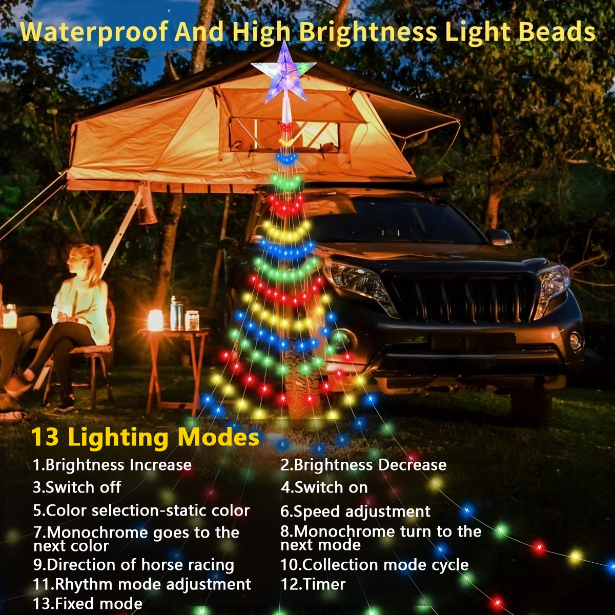 7FT 400LEDs Smart Christmas Tr - Star Tree Topper recensione e prezzo