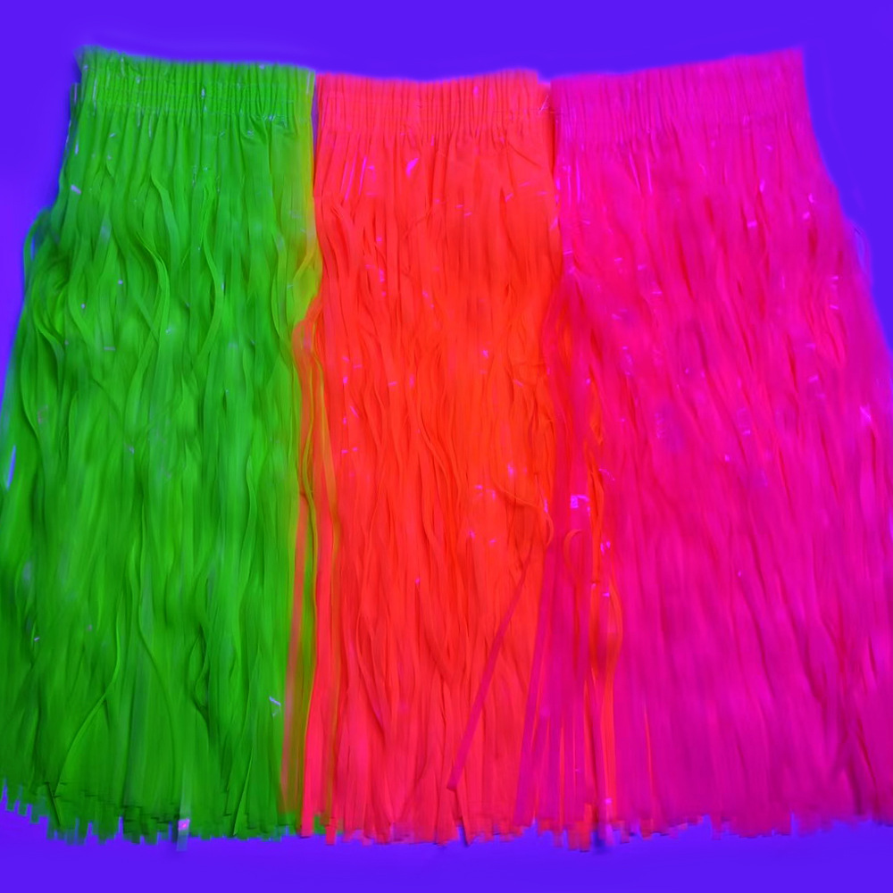 Neon Fluorescent Tinsel Skirt, - Tinsel Garland Decoration recensione e prezzo