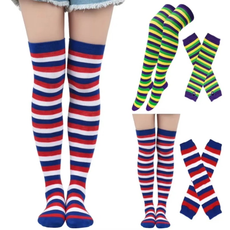 Women Thigh High Socks Arm Sle - Christmas Stocking Hanging recensione e prezzo