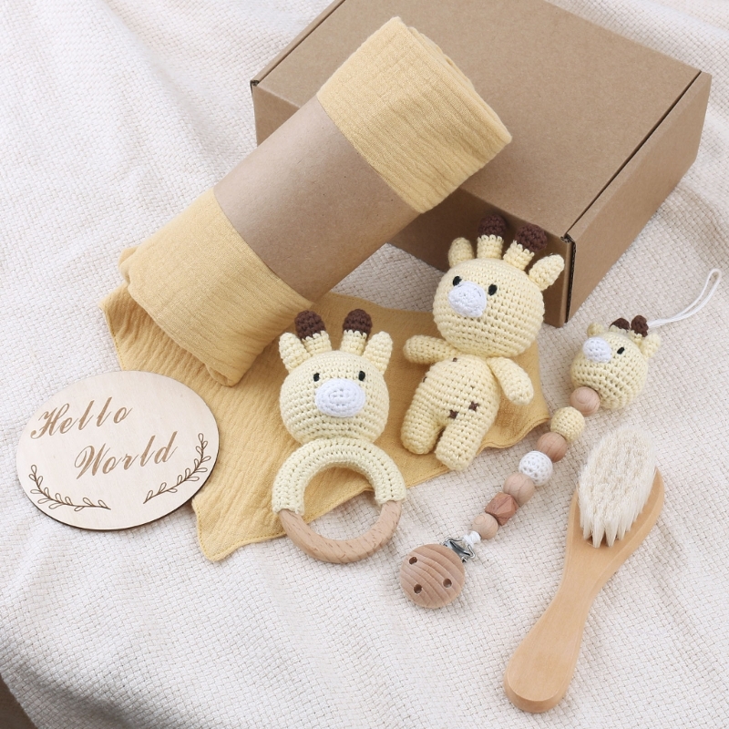 1 Set Baby Stuffed Animal Doll - Gift Box Wrap Set recensione e prezzo