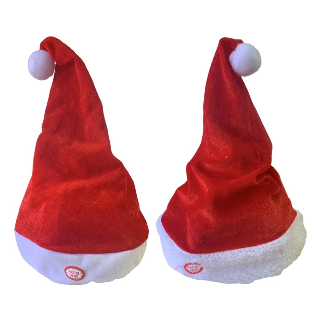 Singing Dancing Santa Hats Dec - Santa Hat Plush recensione e prezzo