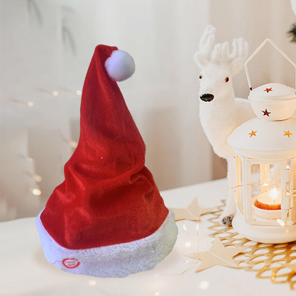 Singing Dancing Santa Hats Dec - Santa Hat Plush recensione e prezzo