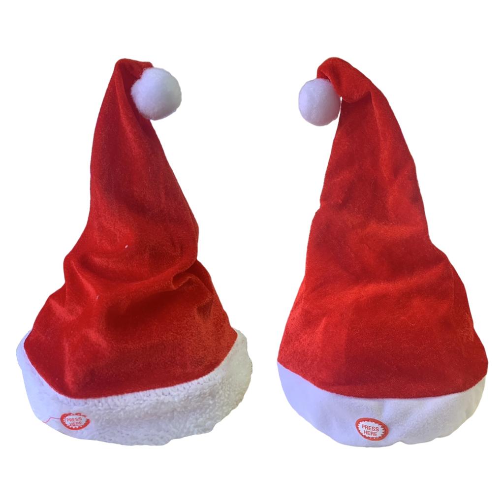 Singing Dancing Santa Hats Dec - Santa Hat Plush recensione e prezzo