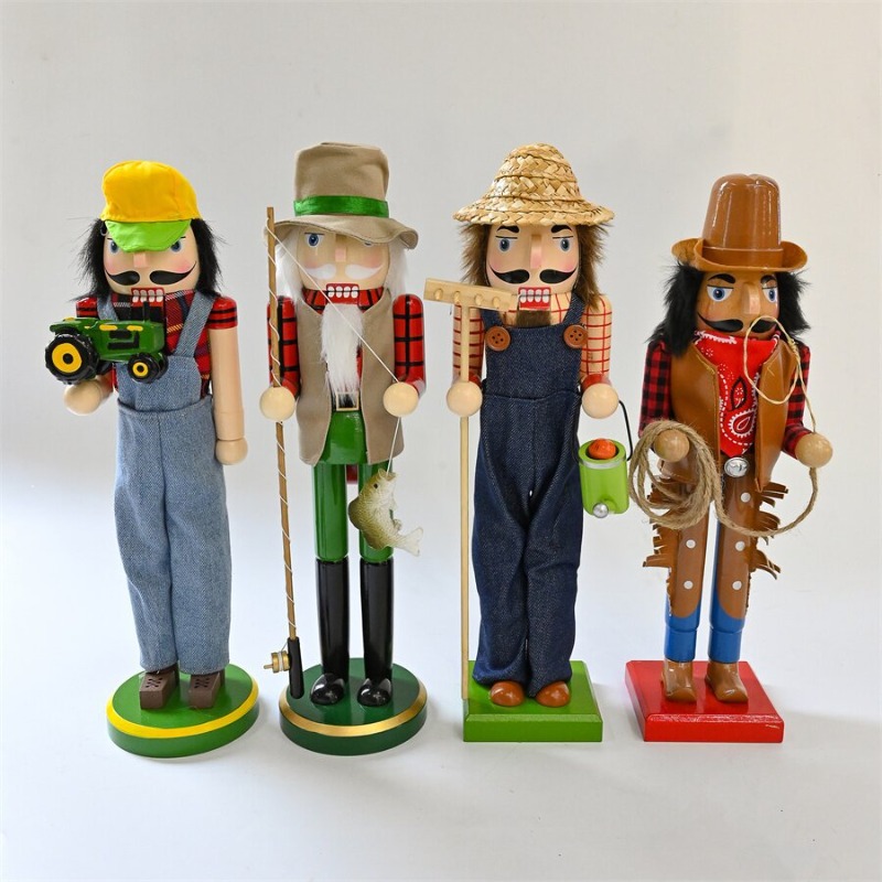 Wooden Nutcracker Soldiers Dri - Nutcracker Figurine recensione e prezzo