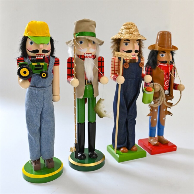 Wooden Nutcracker Soldiers Dri - Nutcracker Figurine recensione e prezzo
