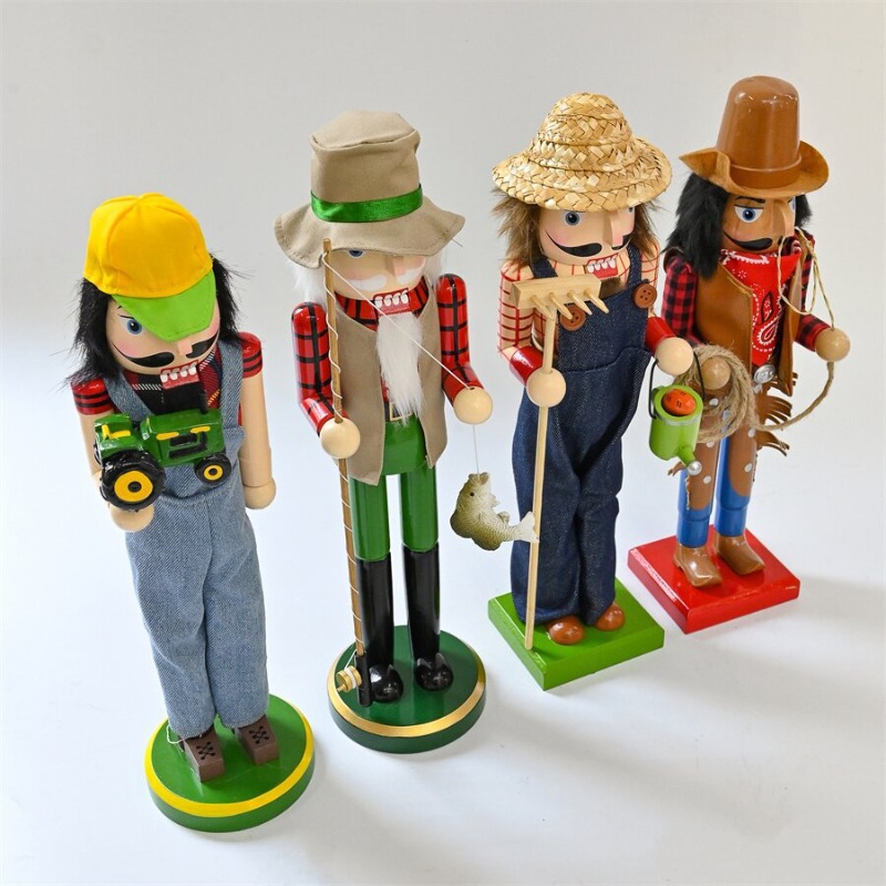 Wooden Nutcracker Soldiers Dri - Nutcracker Figurine recensione e prezzo