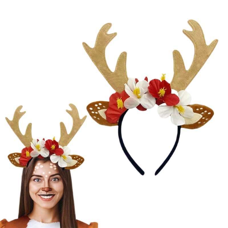 Reindeer Costume Set Tutu Skir - Reindeer Antlers Headband recensione e prezzo