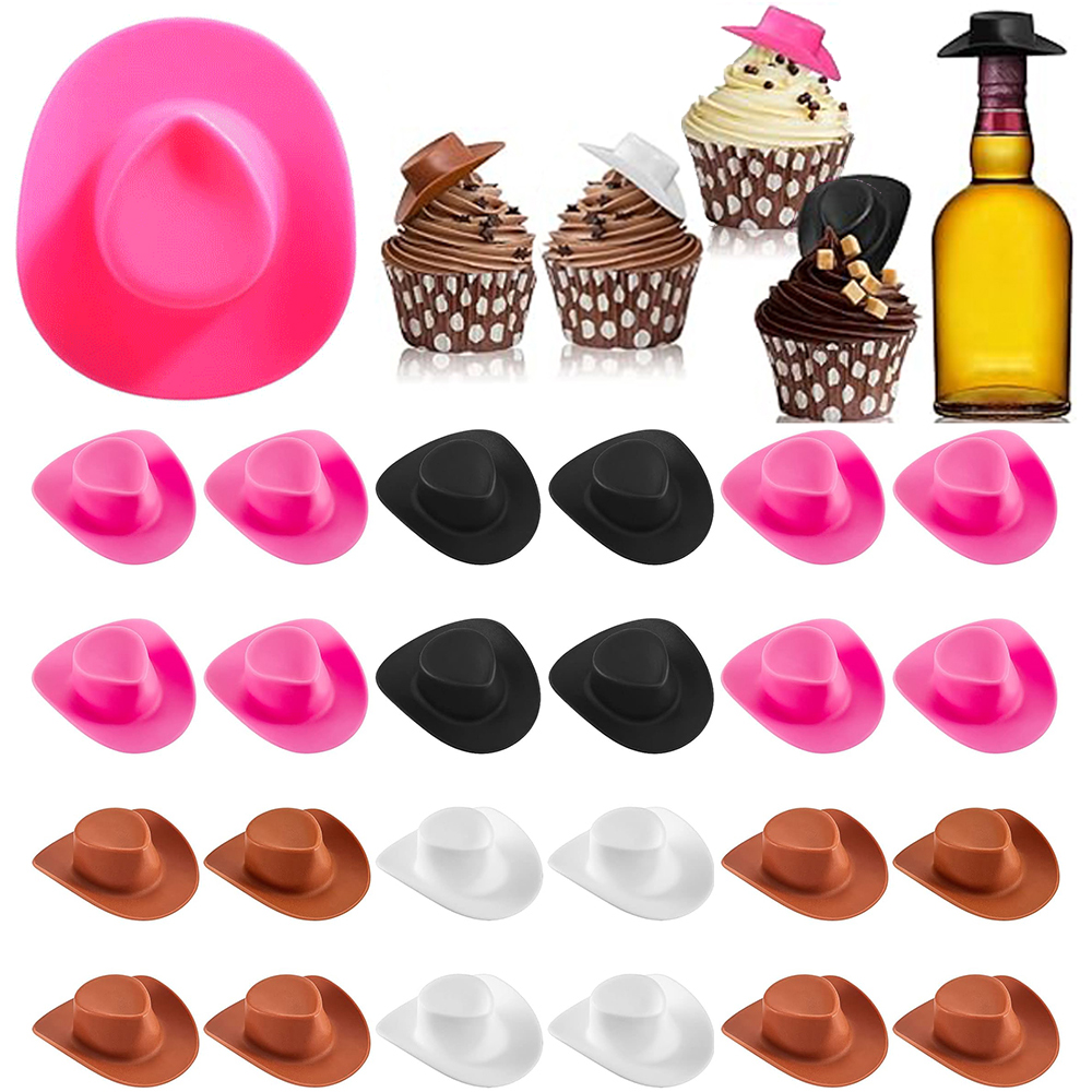 20Pcs Plastic Mini Western Cow - Santa Hat Plush recensione e prezzo