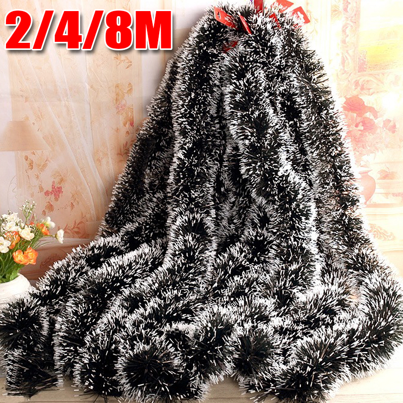 2-8M Christmas Decor Ribbons G - Tinsel Garland Decoration recensione e prezzo