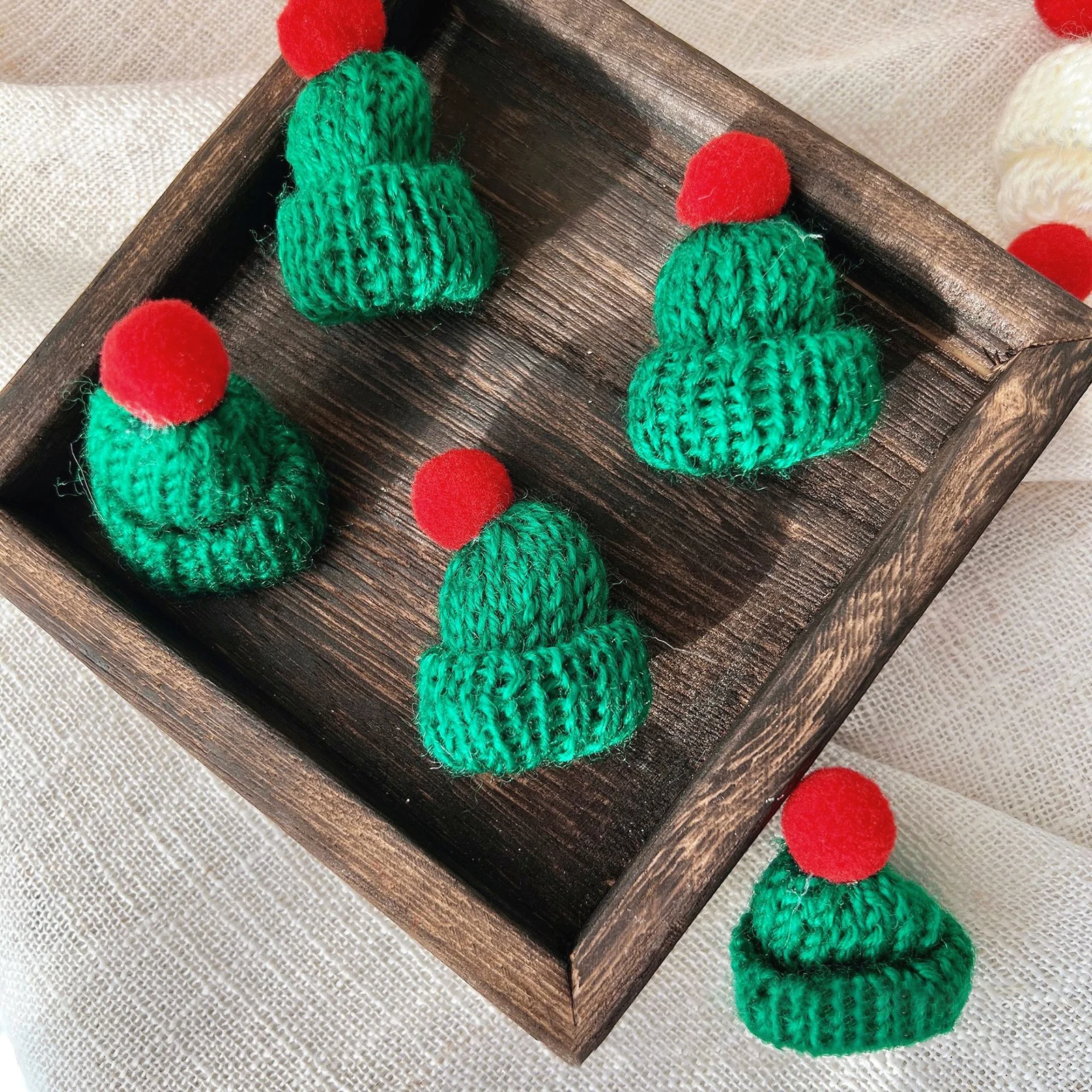 10/20pcs Mini Santa Hat & Scar - Santa Hat Plush recensione e prezzo