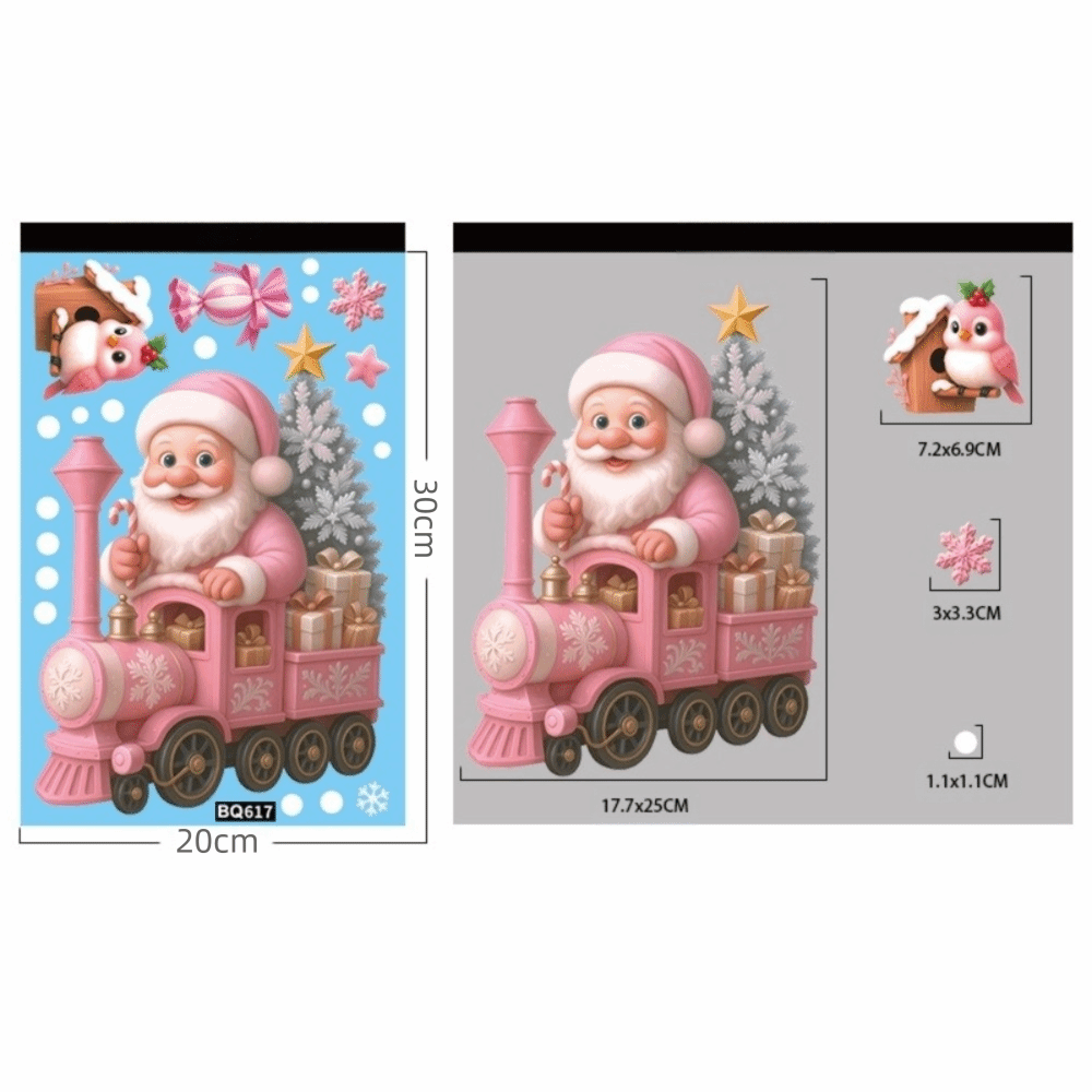 Cartoon PVC Window Stickers Sn - Snowflake Window Decal recensione e prezzo