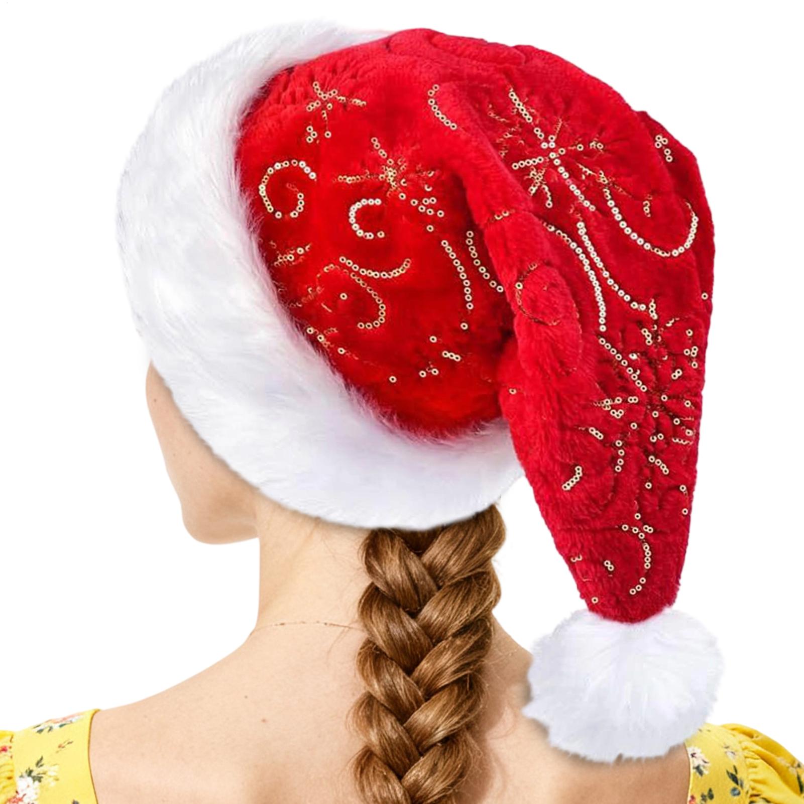 Plush Christmas Hat Portable W - Santa Hat Plush recensione e prezzo
