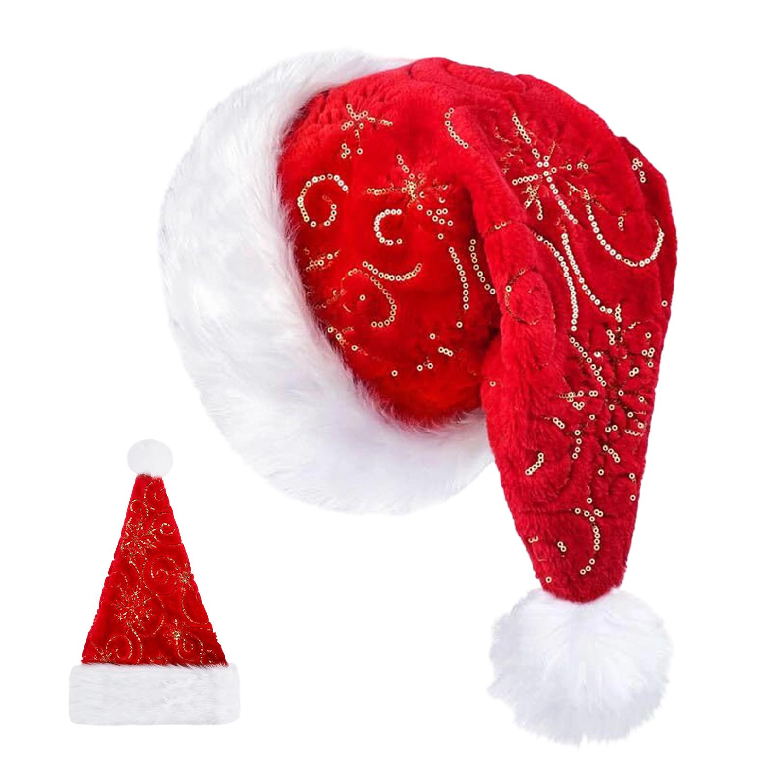 Plush Christmas Hat Portable W - Santa Hat Plush recensione e prezzo