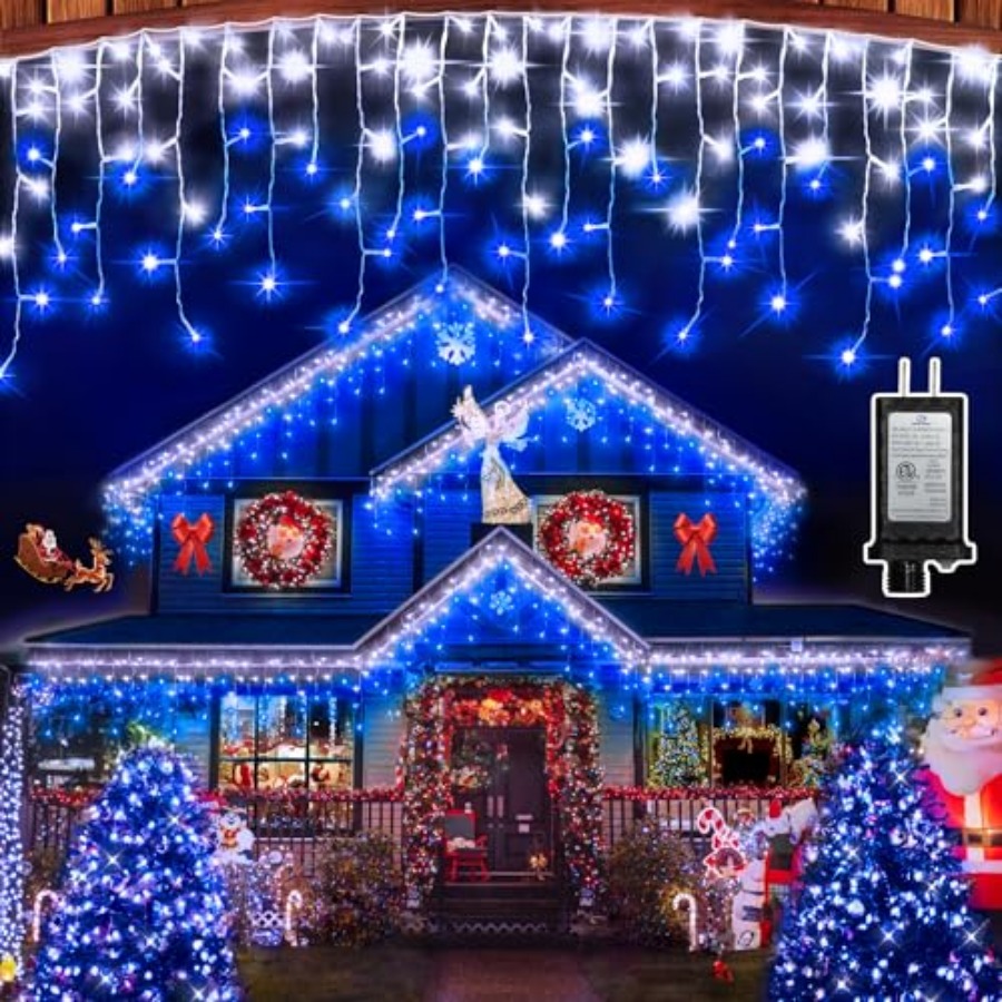 612 LED 60Feet Christmas Light - Christmas Lights Outdoor recensione e prezzo
