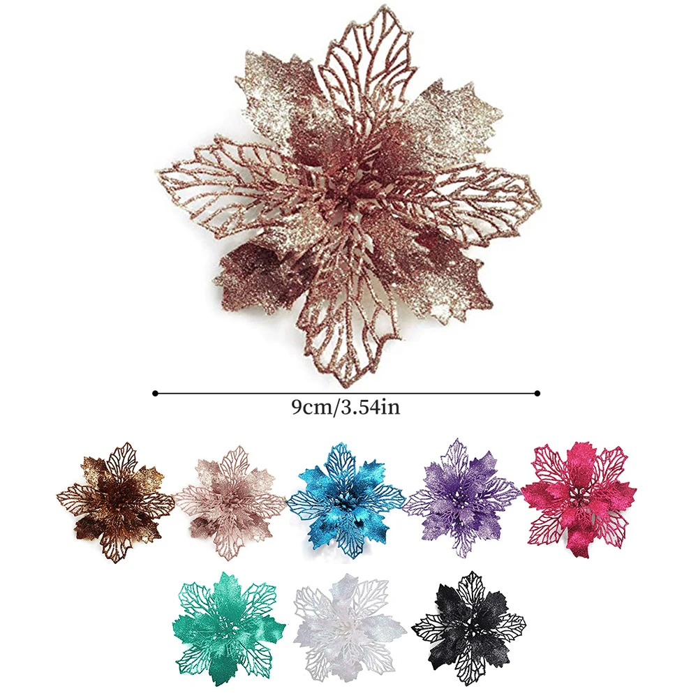 9cm Glitter Artifical Christma - Christmas Wreath Fake recensione e prezzo