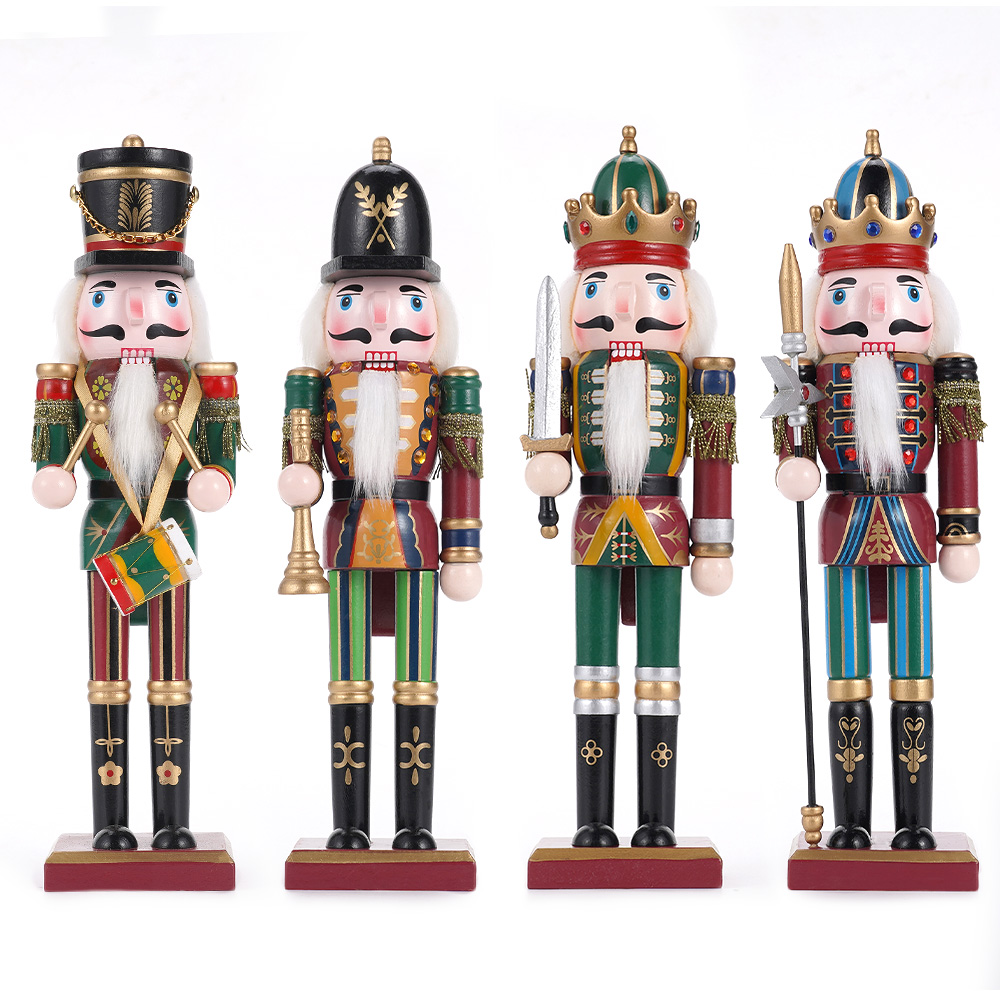 30CM Wooden Nutcracker Christm - Nutcracker Figurine recensione e prezzo