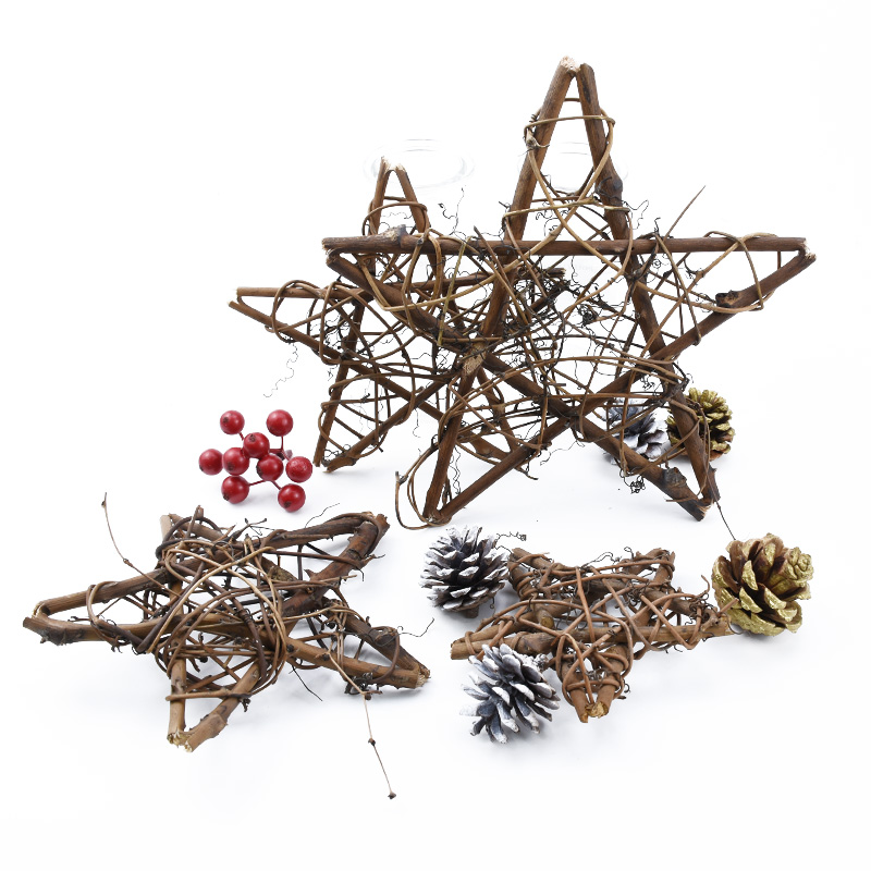 1pc 10/15/20cm Artificial Flow - Christmas Wreath Fake recensione e prezzo