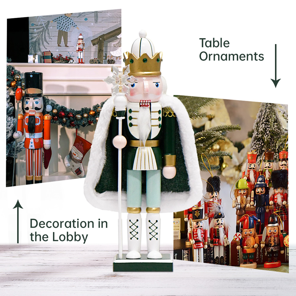 30CM Nutcracker snowflake cape - Nutcracker Figurine recensione e prezzo