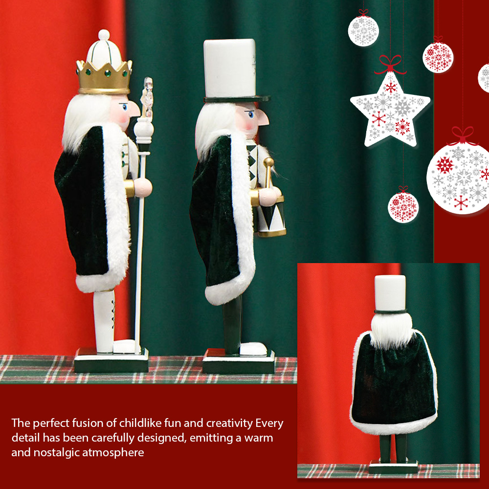 30CM Nutcracker snowflake cape - Nutcracker Figurine recensione e prezzo