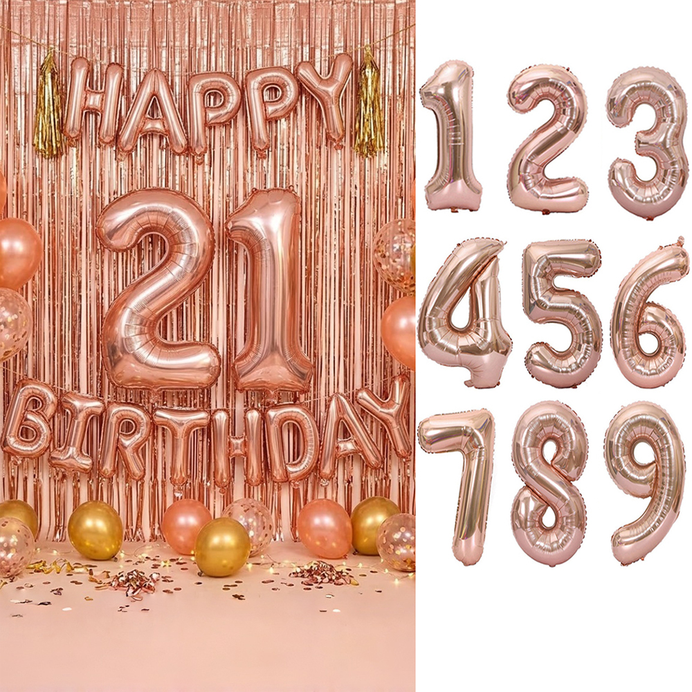 Happy Birthday 32Inch Number F - Tinsel Garland Decoration recensione e prezzo