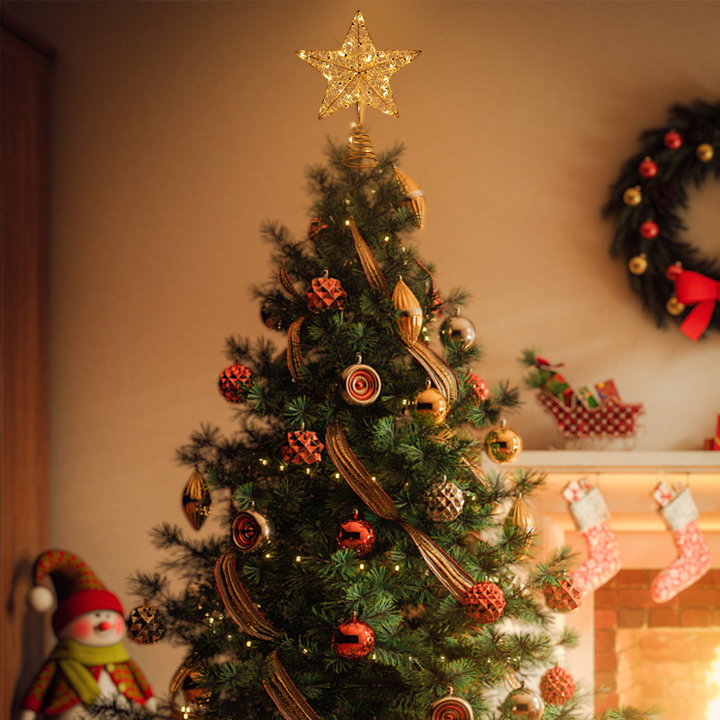 LED Christmas Tree Top Decorat - Star Tree Topper recensione e prezzo