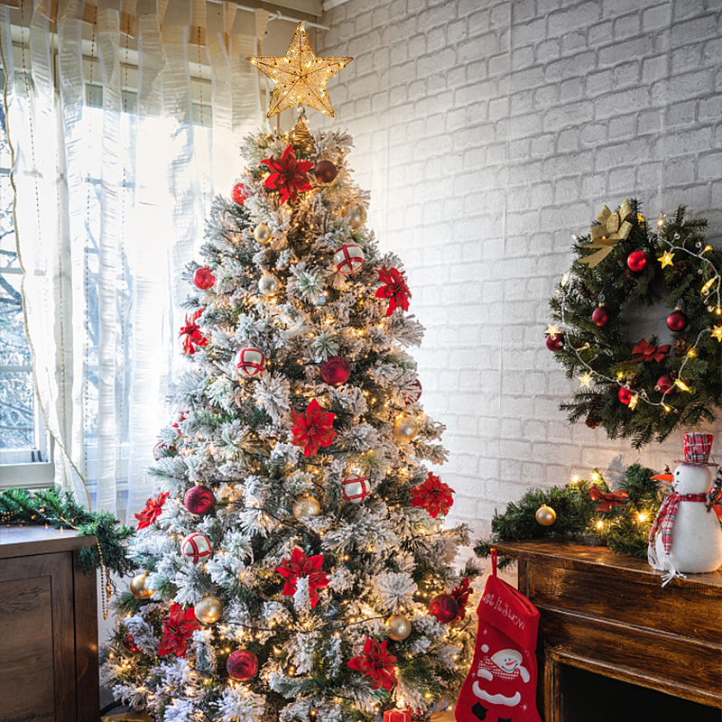 LED Christmas Tree Top Decorat - Star Tree Topper recensione e prezzo